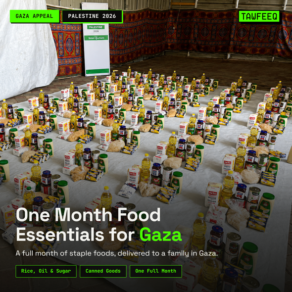 30 Days of Groceries for Gaza