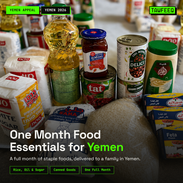 30 Days of Groceries for Yemen