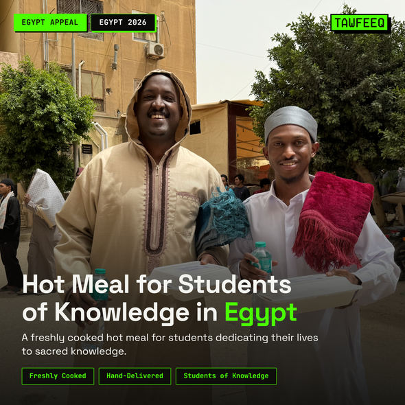 Hot Meal for Students of Knowledge in Egypt