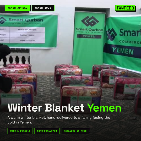 Winter Blanket for Yemen